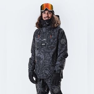 Dope Blizzard X Shallowtree snow snowboard ski hoodie Waterproof size L